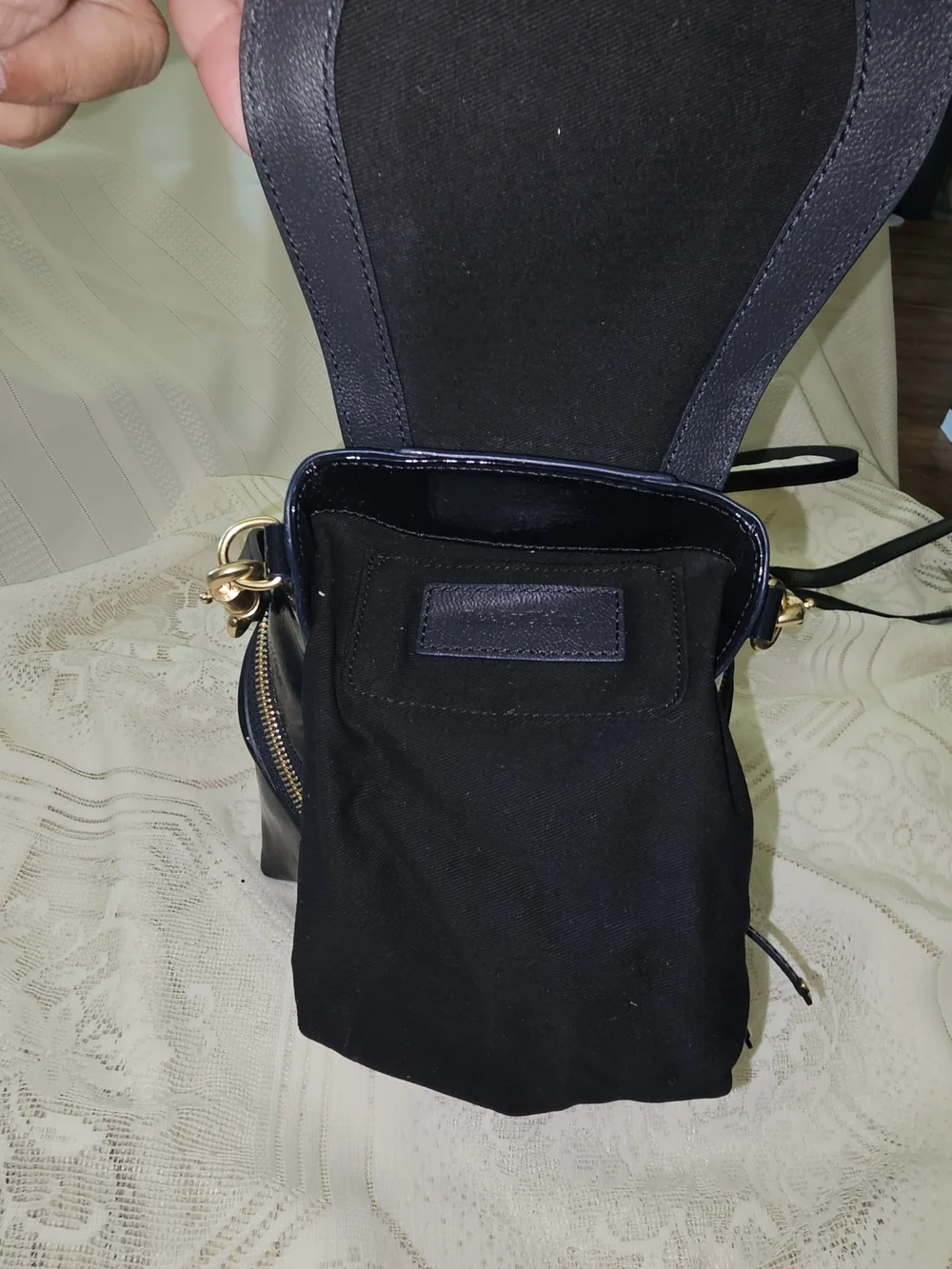 See By Chloe Patent Leather Backpack